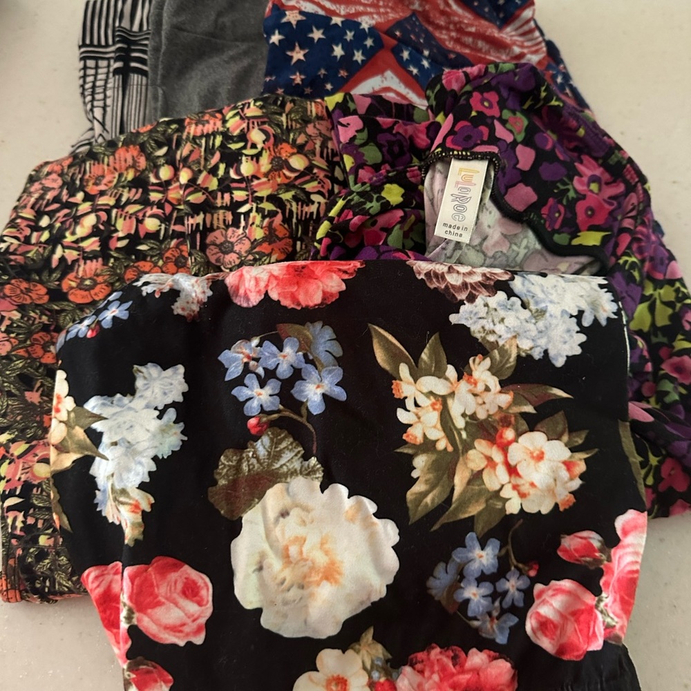 6 pairs Leggings LuLaRoe